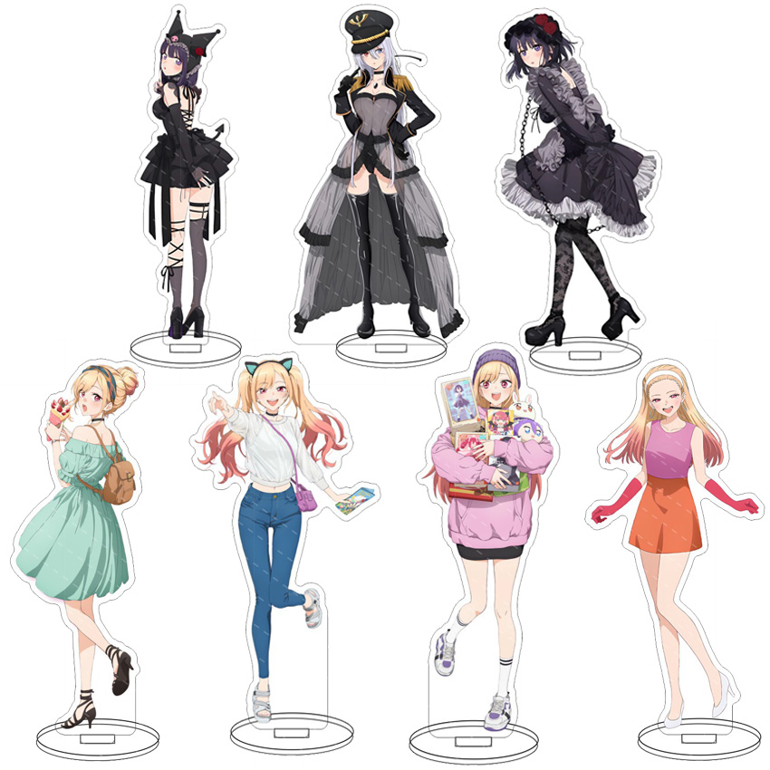 Figma Stand Set - Statuetta in Acrilico Anime da 16CM,