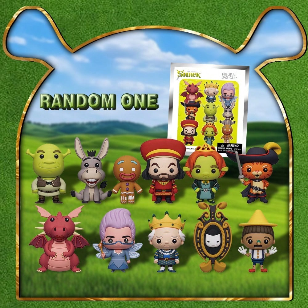 Mystery Box Blind Bag - 1 Pezzo Portachiavi Misterioso con Clip