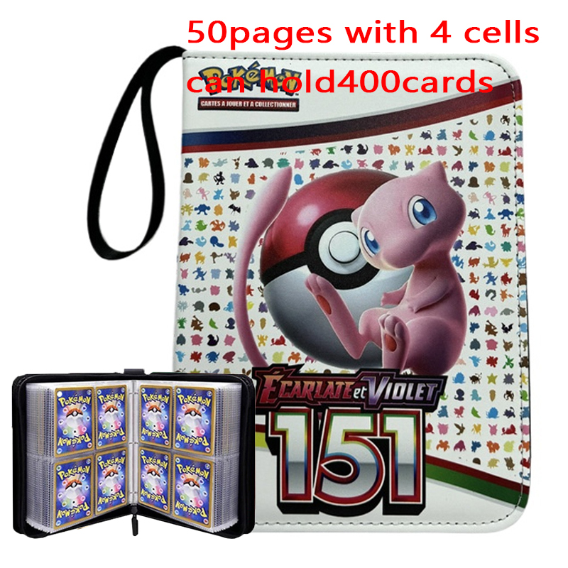 Pokemon Binder Card - NUOVO Album Raccoglitore Pokemoned da 400
