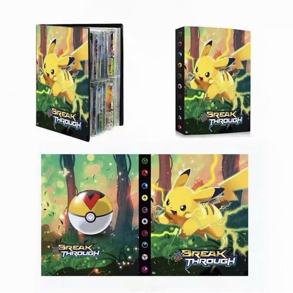 Pokemon Binder Card - Album per Carte Pokemon, 240 Pezzi,