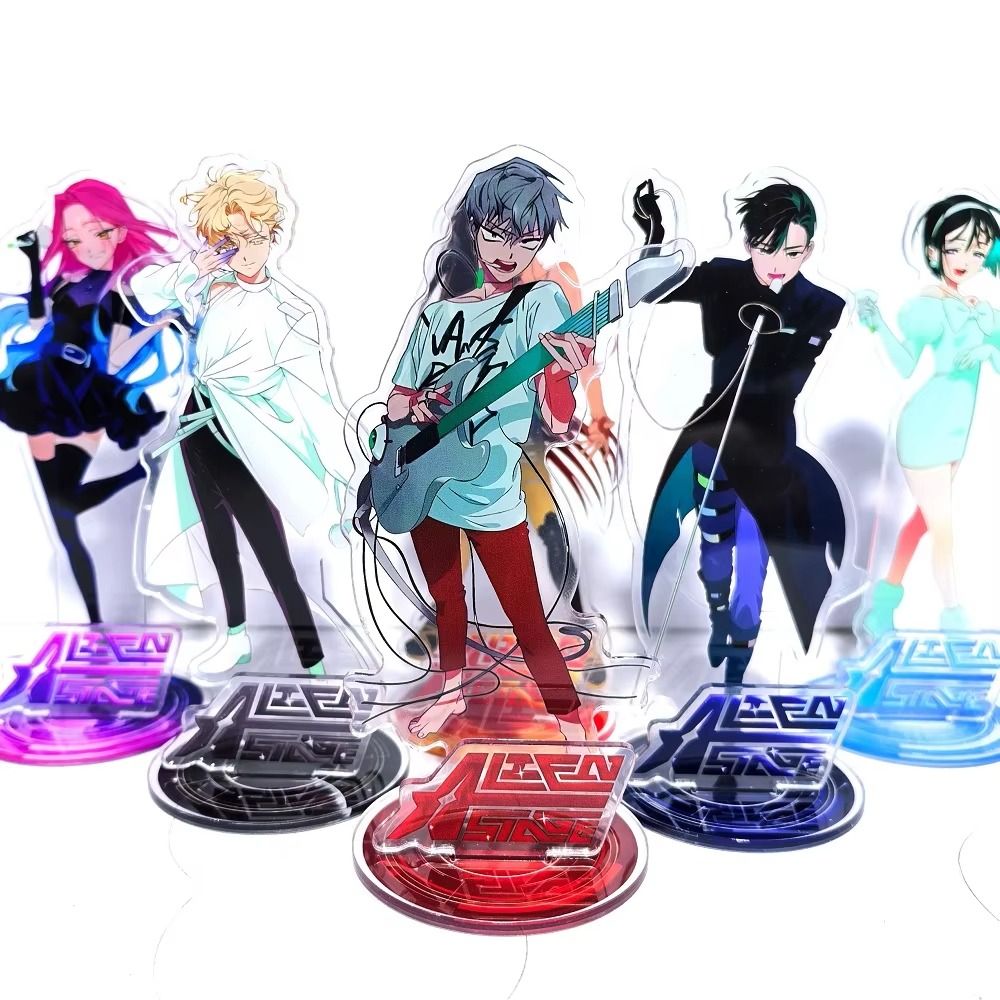 Action Figure Stand - Statuetta in Acrilico Kawaii Alien Stage,