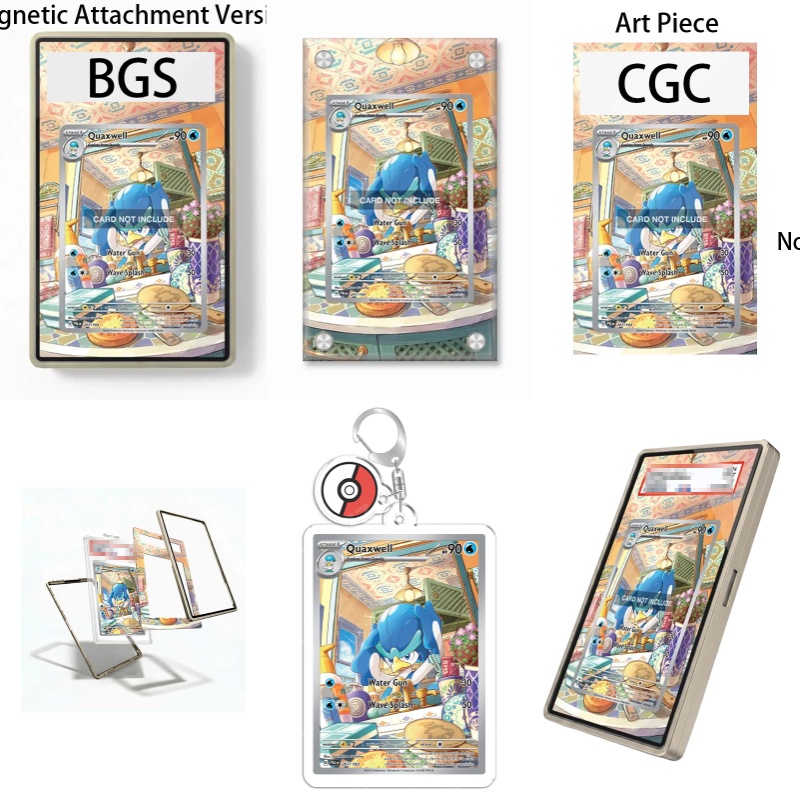 Display Case Acrylic - Espositore per Arte Pokémon Scarlatto e