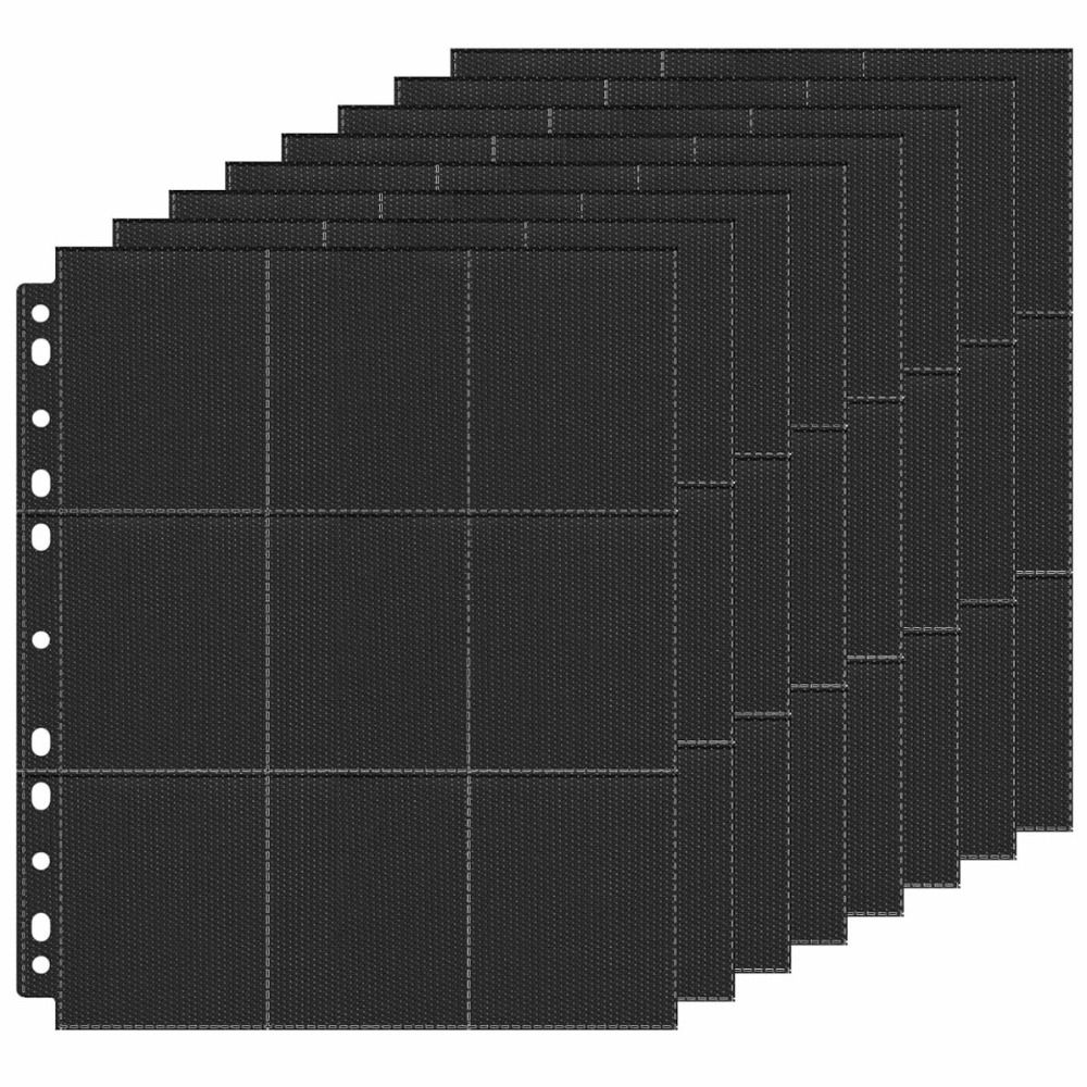 Trading Card Binder - 10 Pezzi Pagine per Raccoglitore A4
