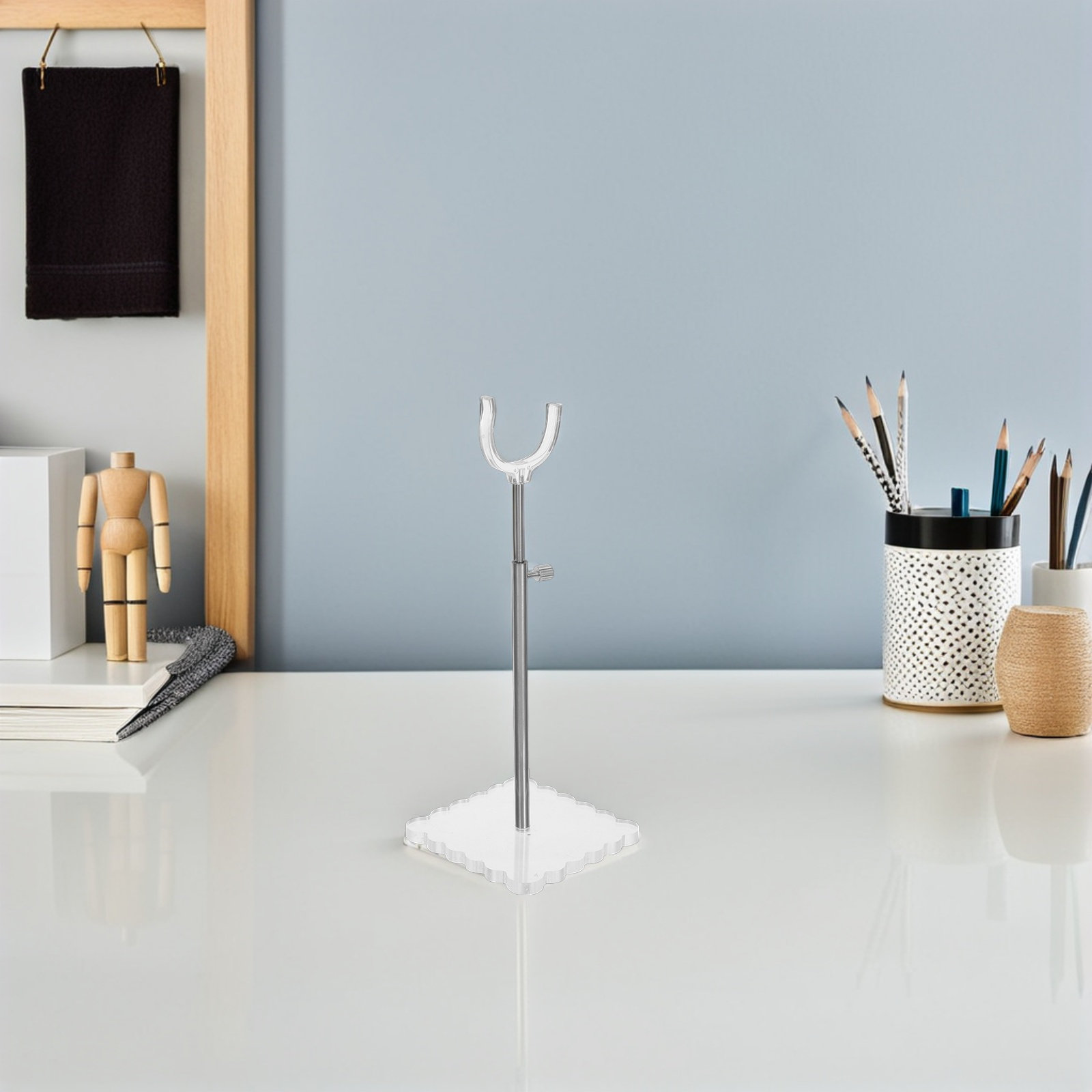 Action Figure Stand - Set di 1 Espositore Regolabile in