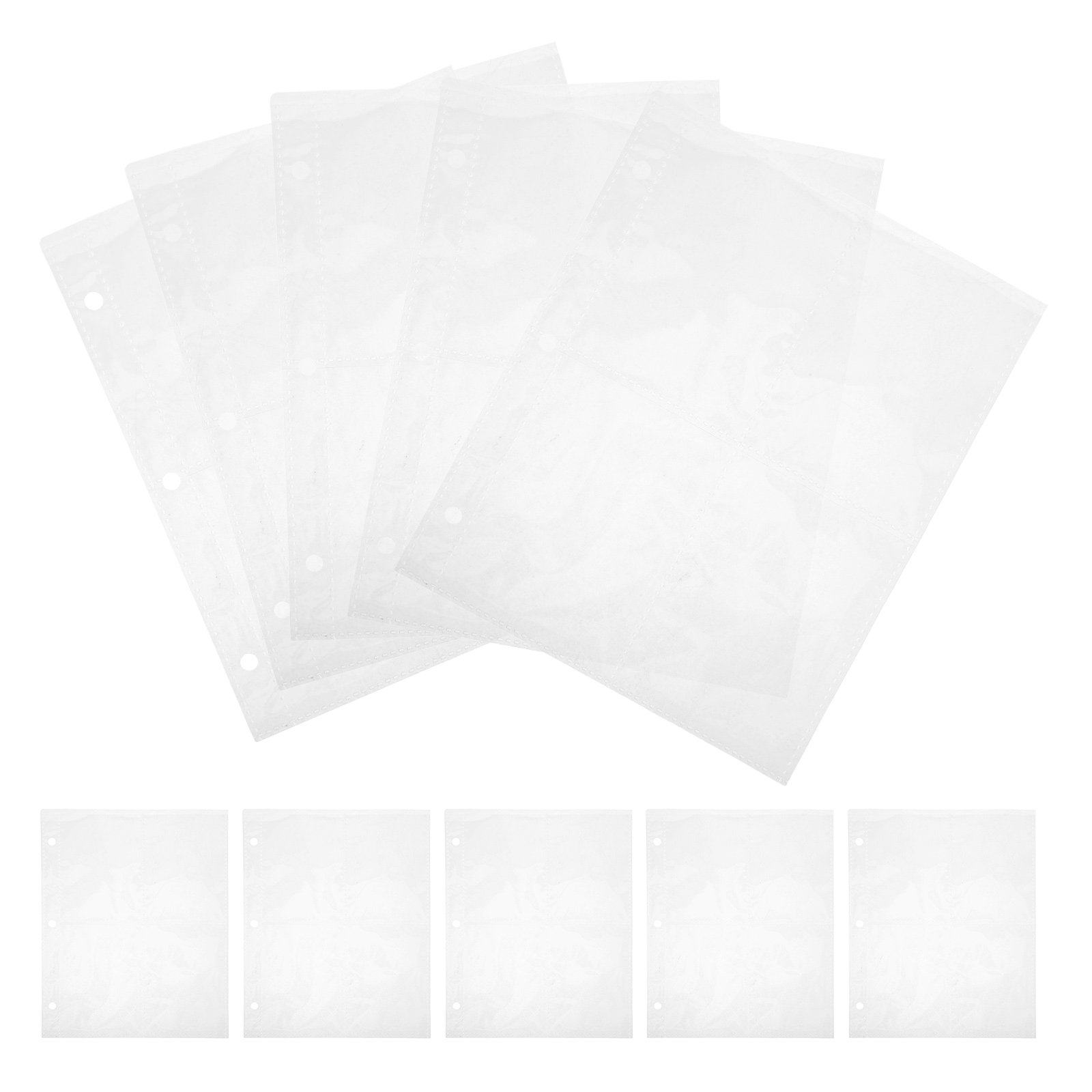 Trading Card Binder - 10 Pezzi di Fogli di Ricambio