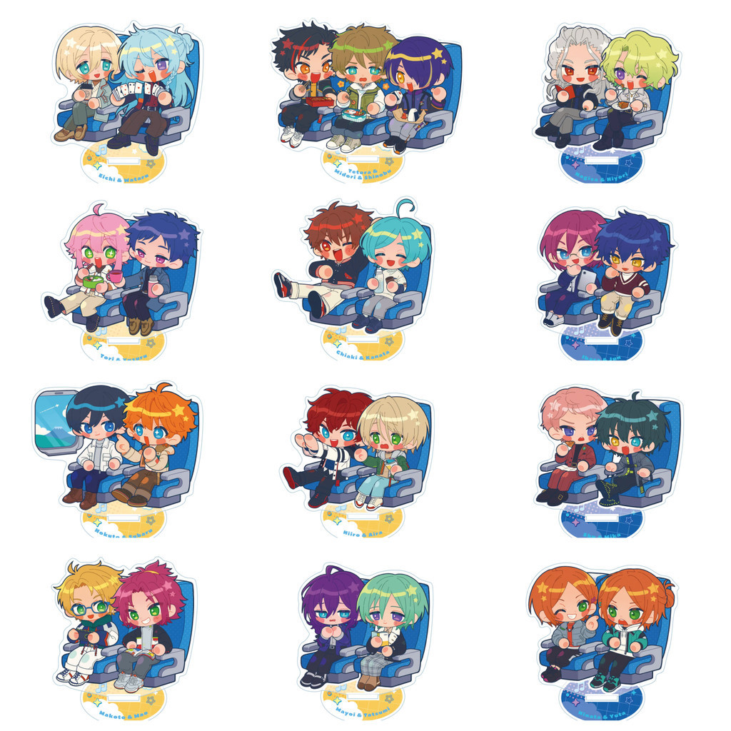 Action Figure Stand - Ensemble Stars Figure Display Figures Acrylic