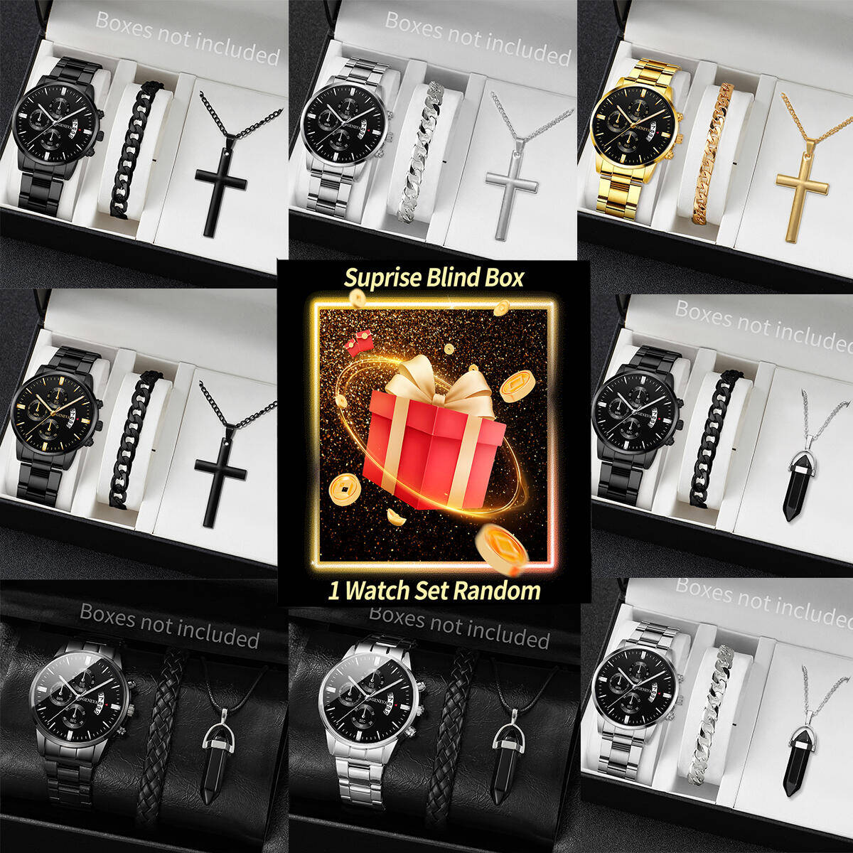 Mystery Box Blind Bag - Orologio misterioso a sorpresa Blind Box-3