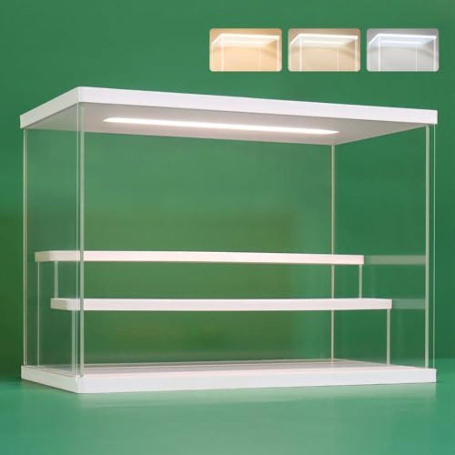 Display Case Acrylic - Espositore in Acrilico Trasparente con Luce