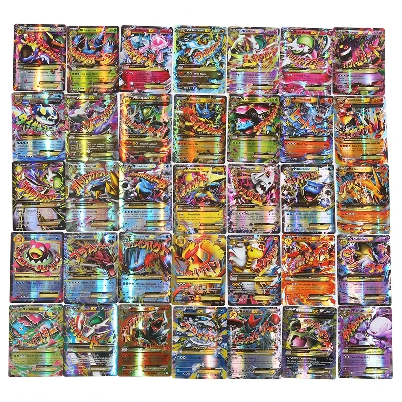 Pokemon Binder Card - 60/100 Pezzi Carte Pokémon in Inglese