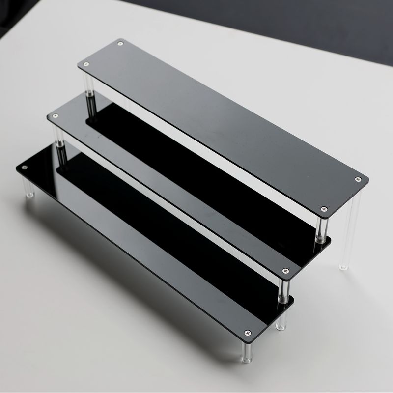Pop Display Shelf - Espositore in acrilico nero per organizer