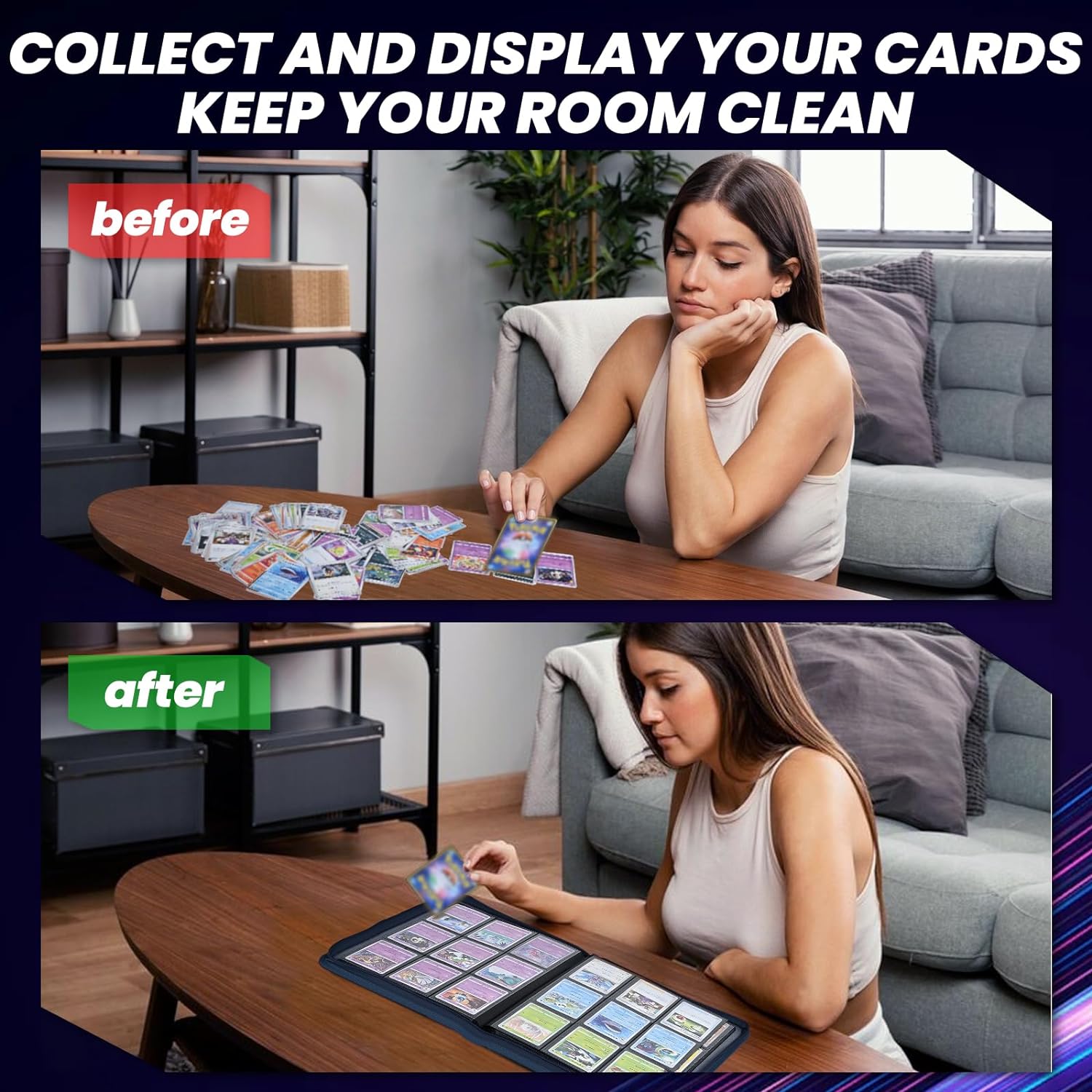 Raccoglitore di carte collezio - Trading Card Binder recensione e prezzo