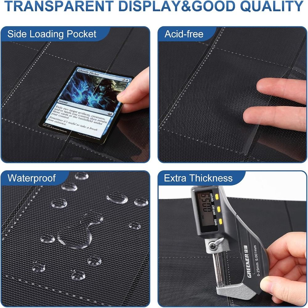 10 Pezzi Pagine di Ricambio A4 - Trading Card Binder recensione e prezzo