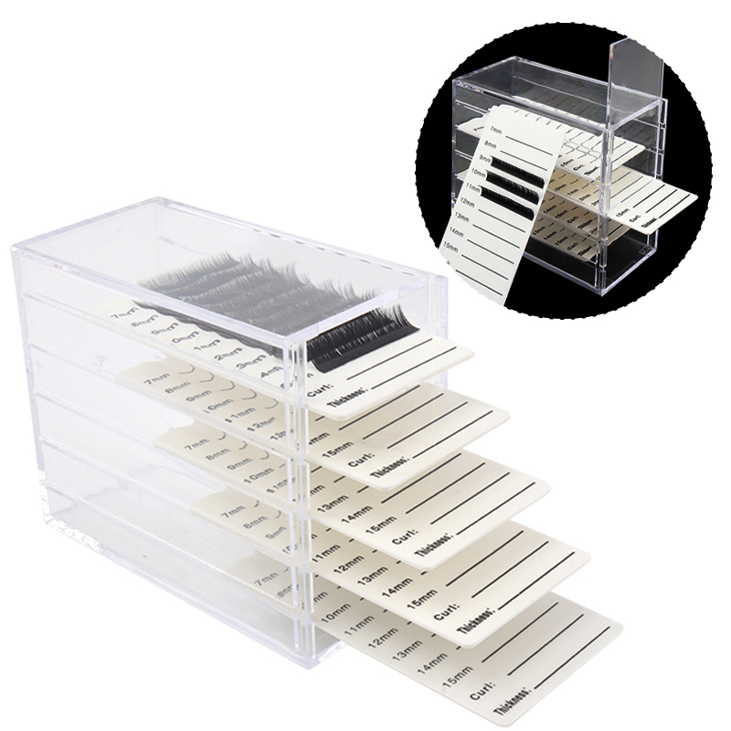 Scatola porta extension ciglia - Display Case Acrylic recensione e prezzo