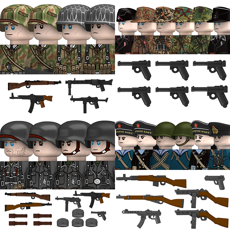 WW2 Militare Tedesco Nord-Afri - Lego Minifigure Holder recensione e prezzo