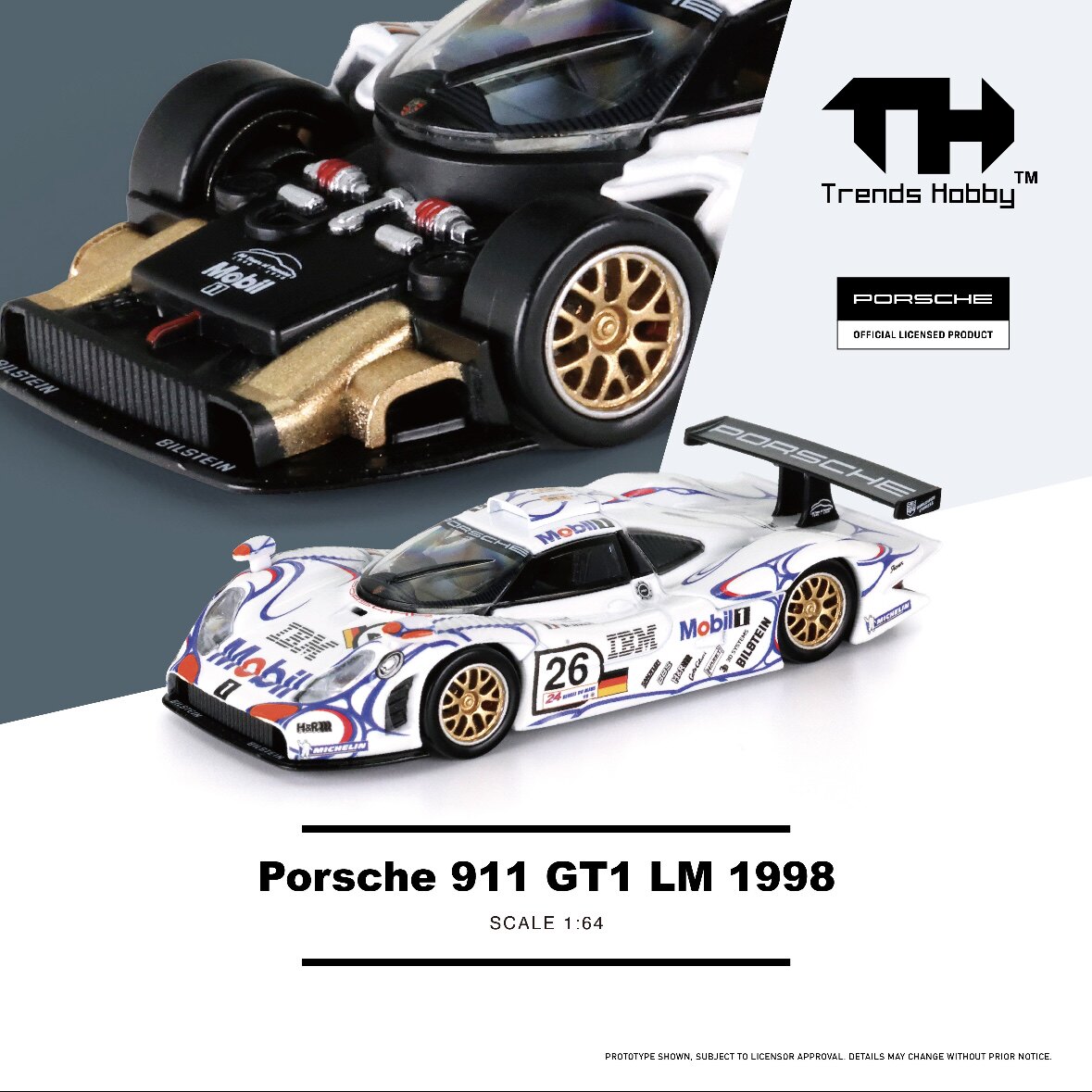 TH 1/64 Porsche 911 GT3 R LeMa - Die Cast Car 1 64 recensione e prezzo