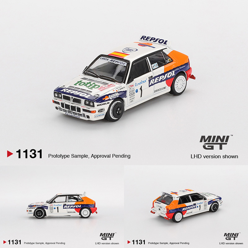 MINIGT 1131 1:64 Lancia Delta  - Die Cast Car 1 64 recensione e prezzo