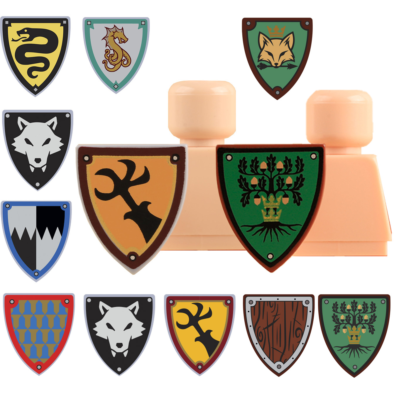 Blocchi da Costruzione MOC Cav - Lego Minifigure Holder recensione e prezzo